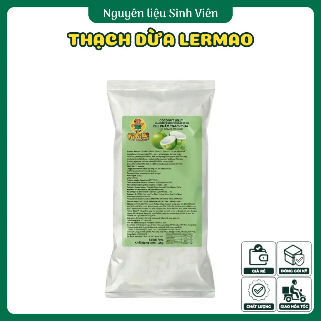 Thạch dừa Lermao