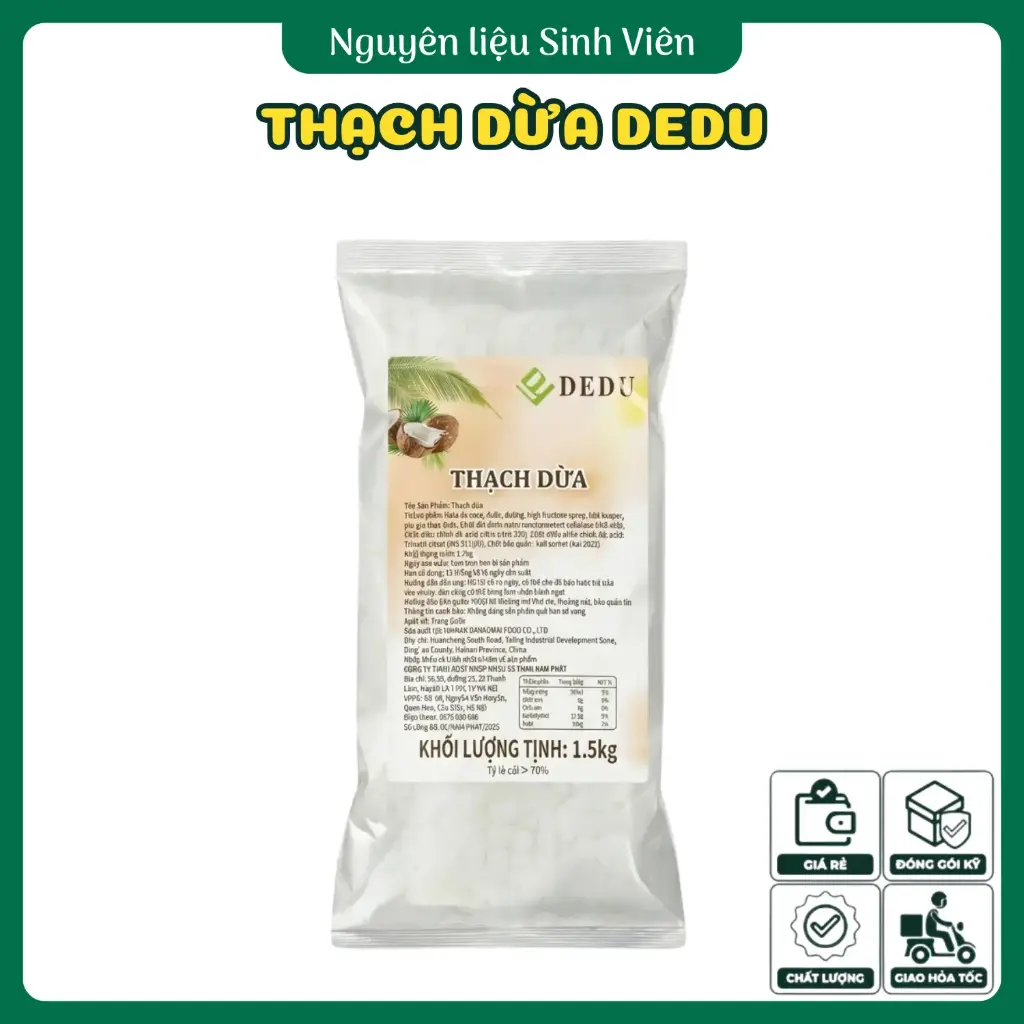 Thạch dừa Dedu
