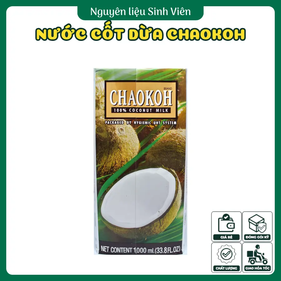 Nước cốt dừa Chaokoh