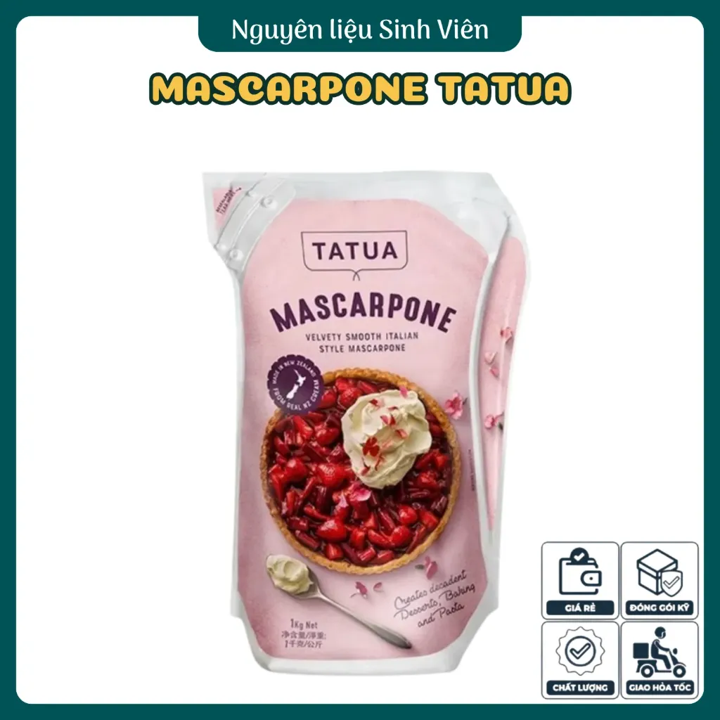 Phô mai Mascarpone Tatua