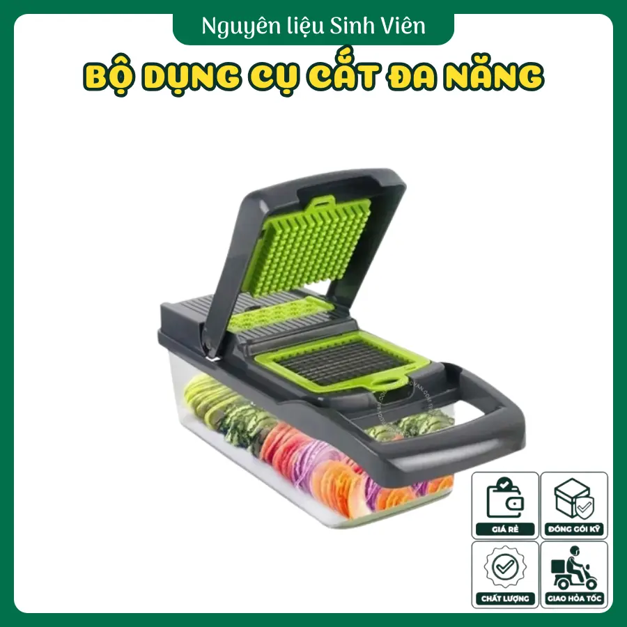 Bộ dụng cụ cắt rau củ quả đa năng
