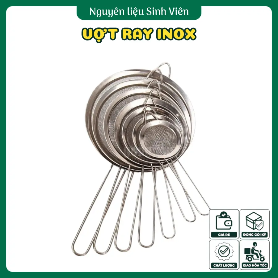 Vợt ray inox