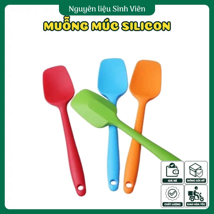Muỗng múc silicon