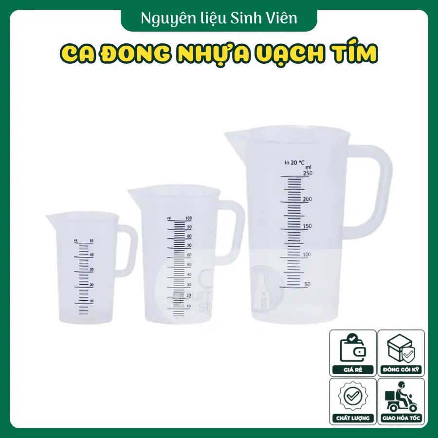 Ca đong nhựa vạch tím