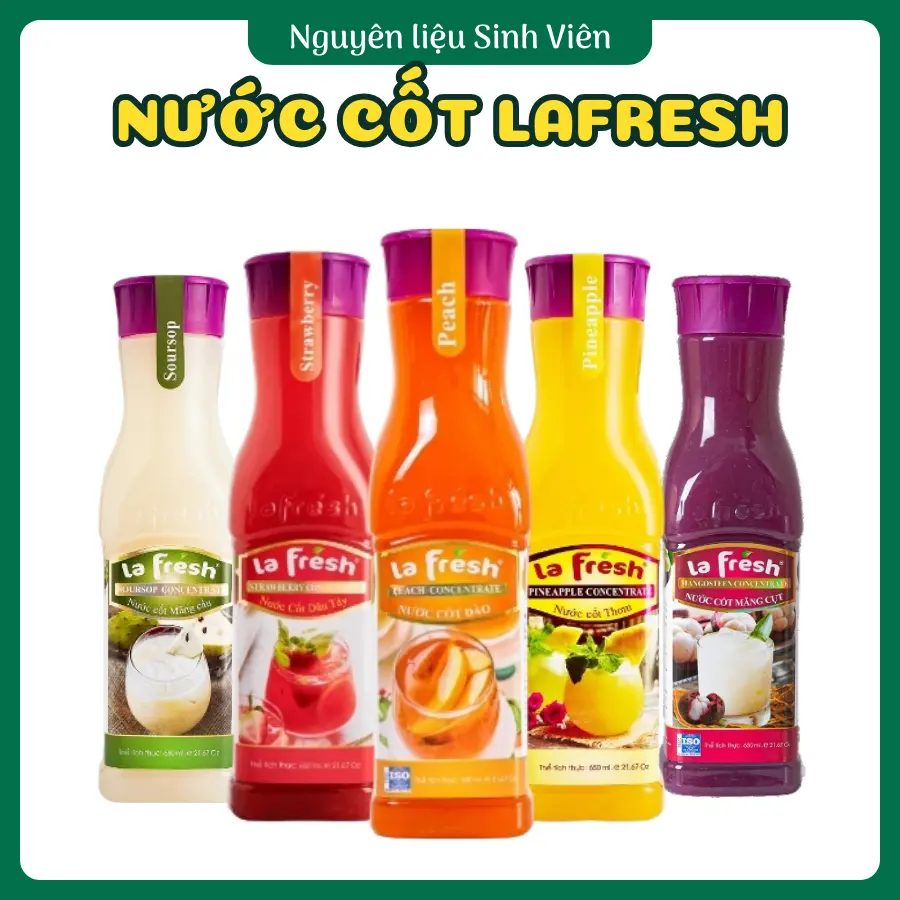 Nước cốt trái cây La Fresh
