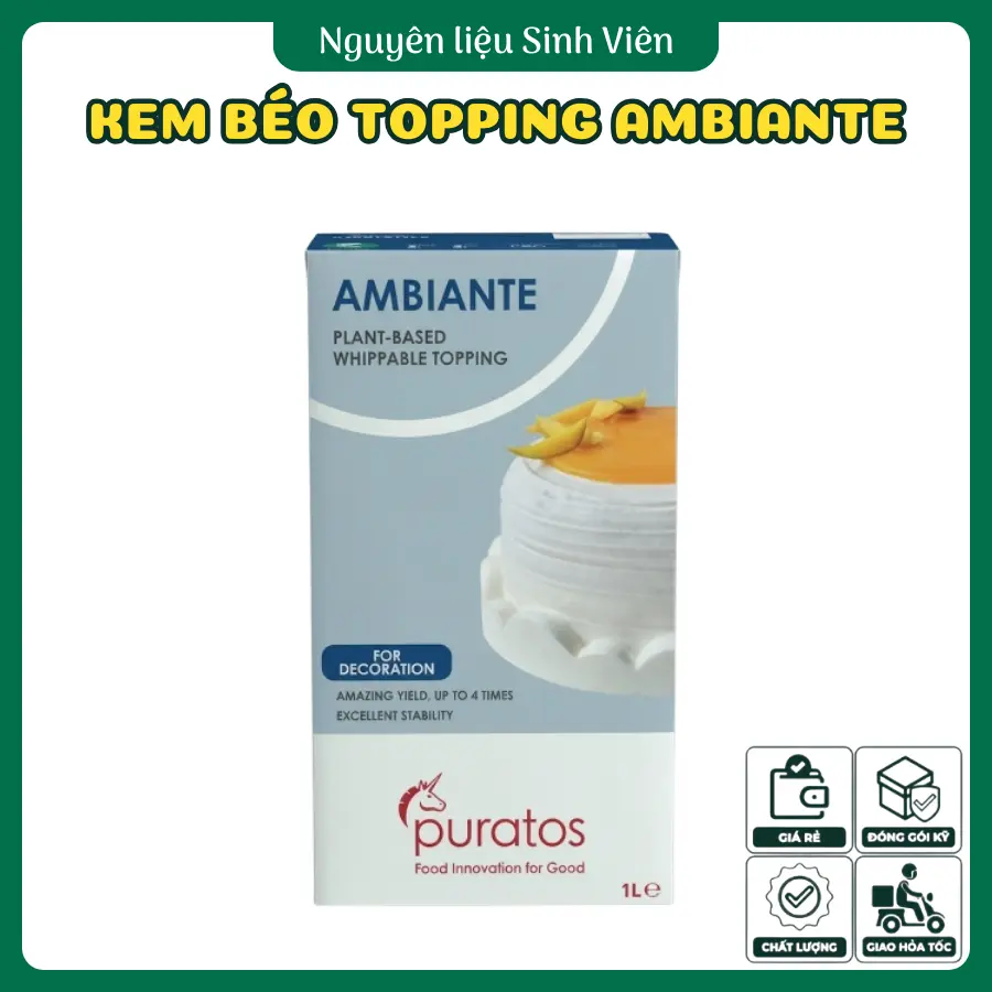 Kem béo topping Ambiante