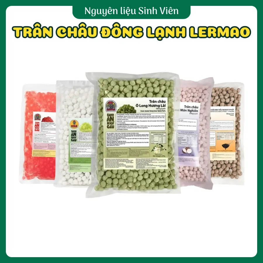 Trân châu tươi đông lạnh Lermao