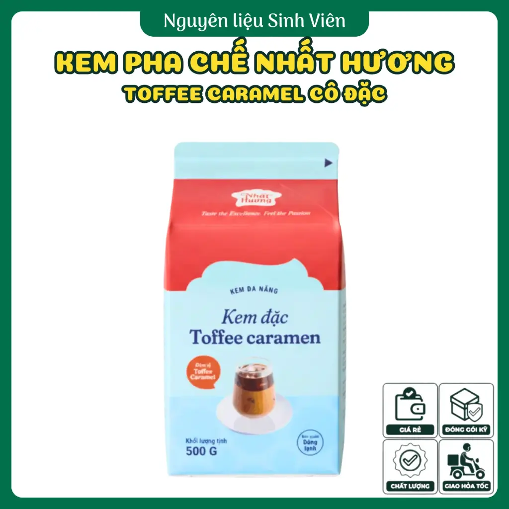Kem Toffee Caramel cô đặc Nhất Hương