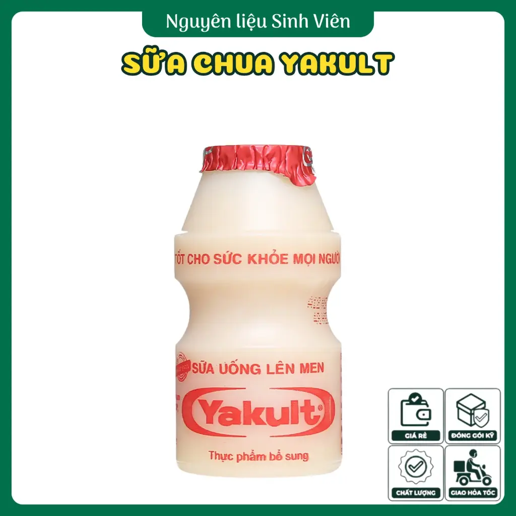 Sữa chua lên men có đường Yakult