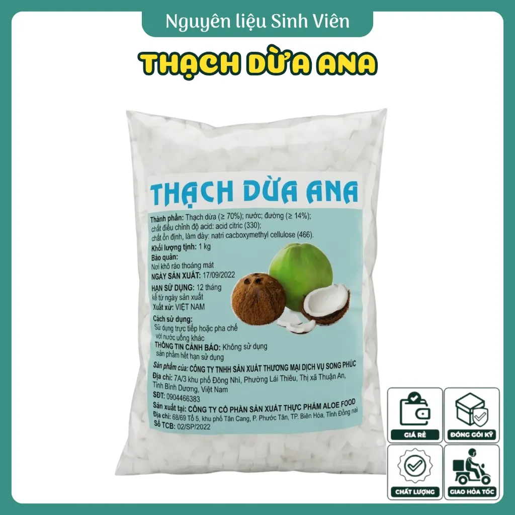 Thạch dừa Ana