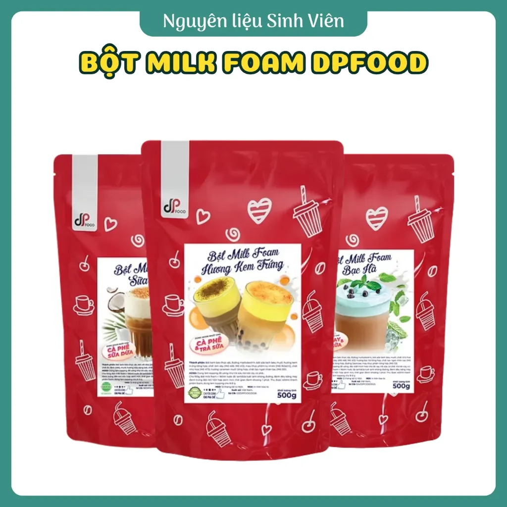 Bột milk foam DPFood