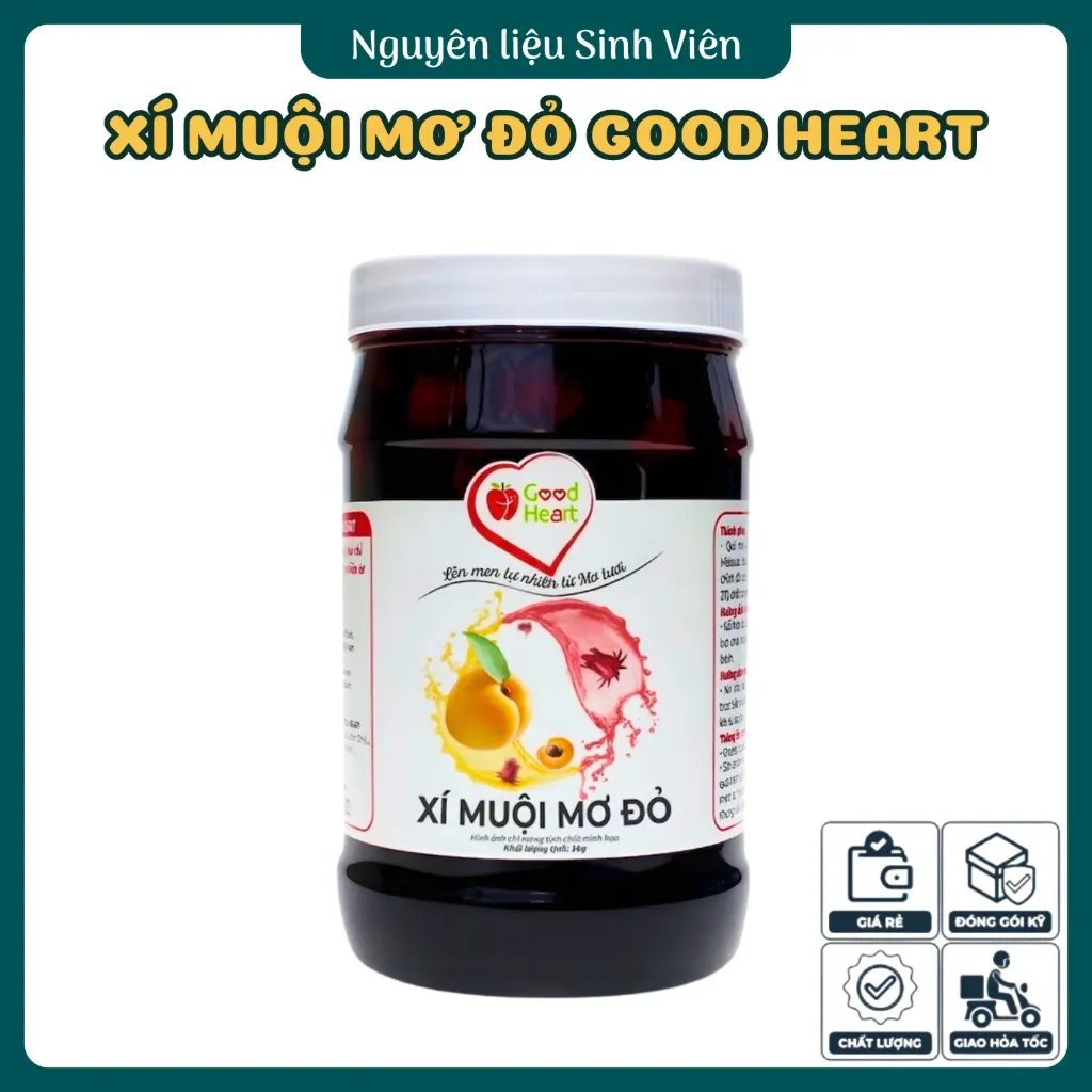 Xí muội mơ đỏ Good Heart