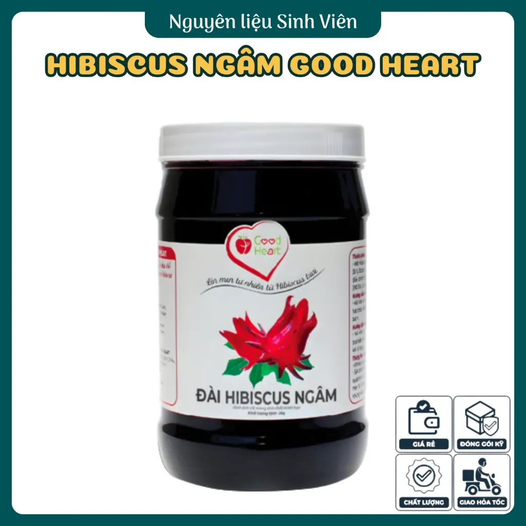 Đài hibiscus ngâm đường Good Heart
