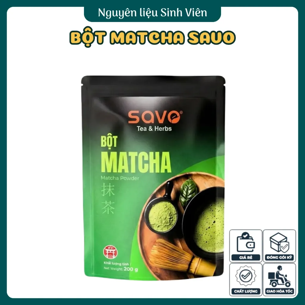 Bột matcha Savo