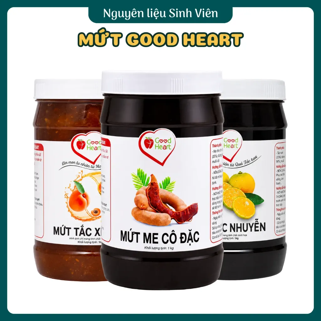 Mứt trái cây Good Heart