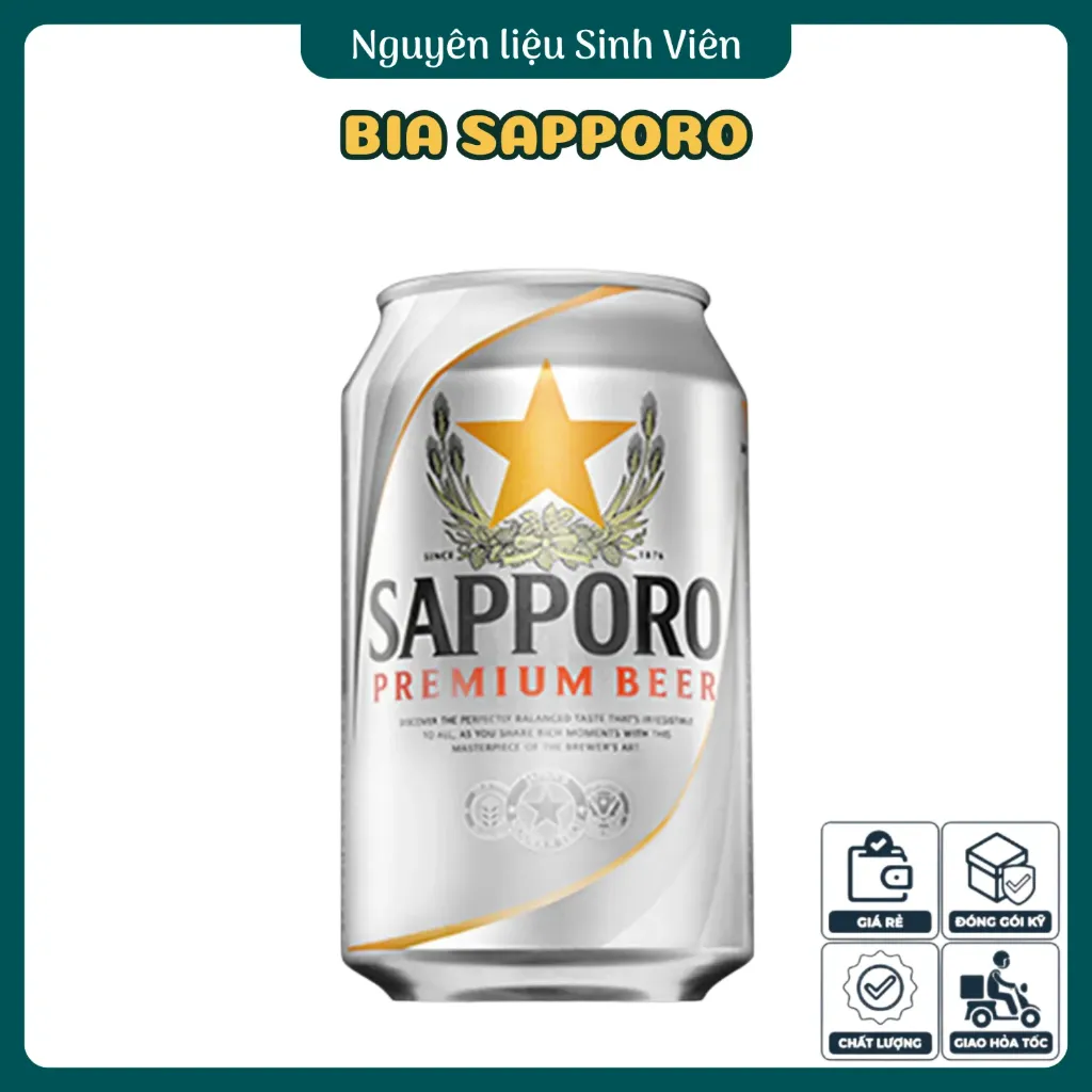 Bia Sapporo Premium
