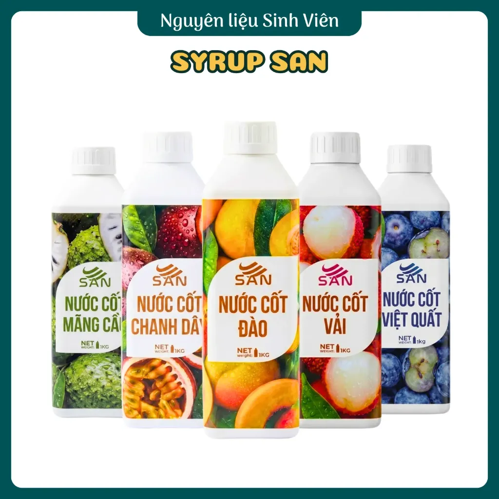 Nước cốt trái cây San