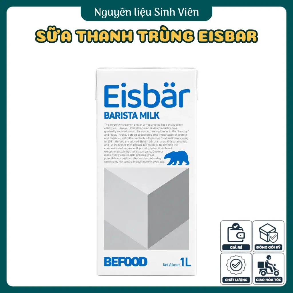 Sữa tươi thanh trùng Eisbar