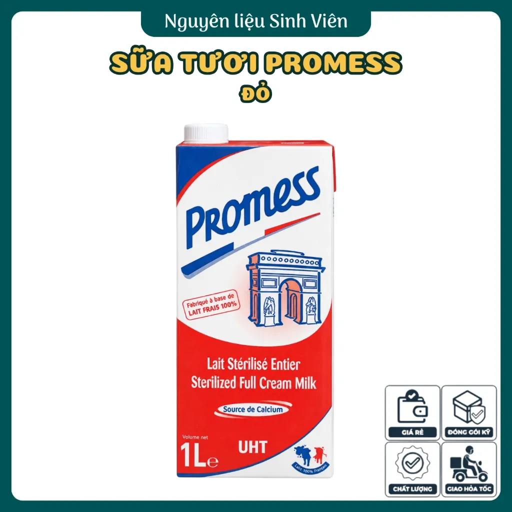 Sữa tươi nguyên kem Promess