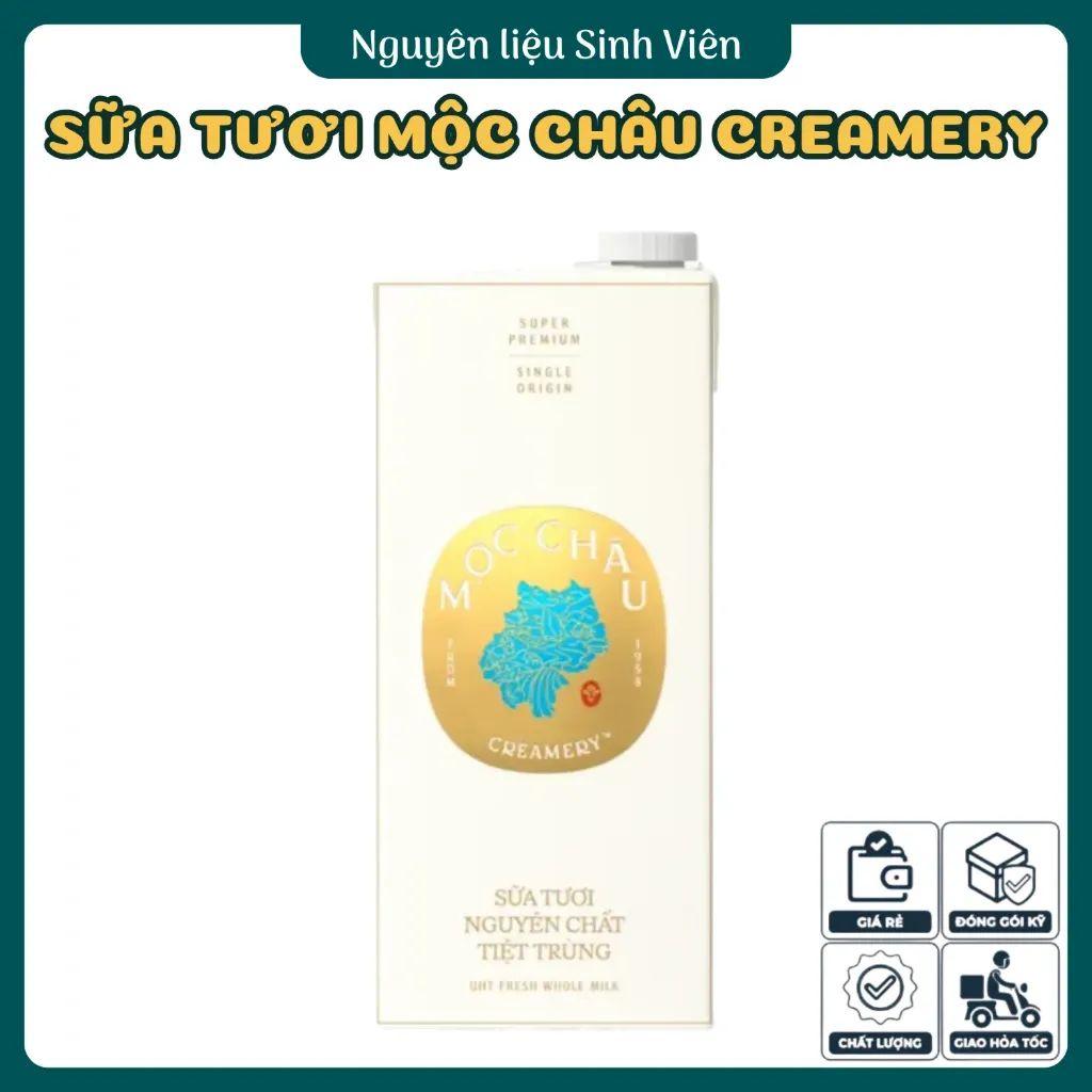 Sữa tươi nguyên kem Mộc Châu Creamery