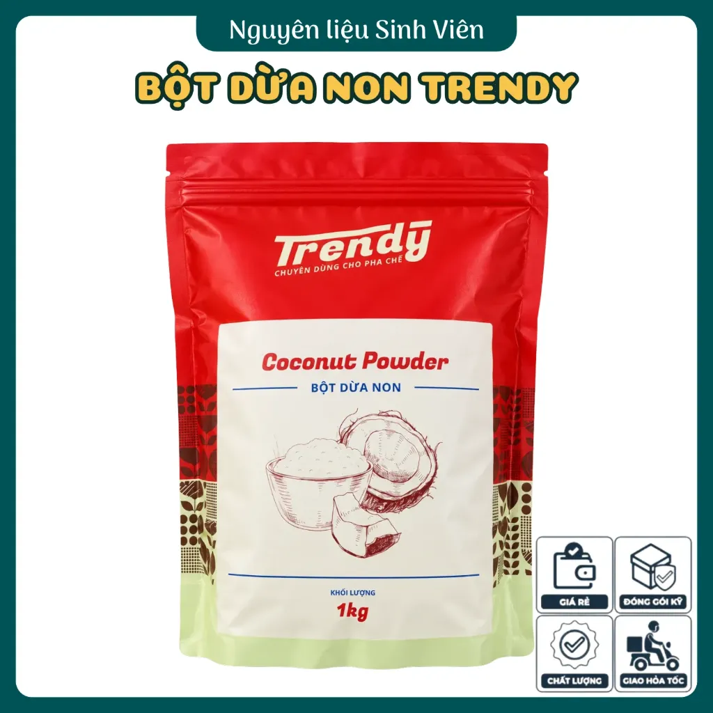 Bột dừa non Trendy