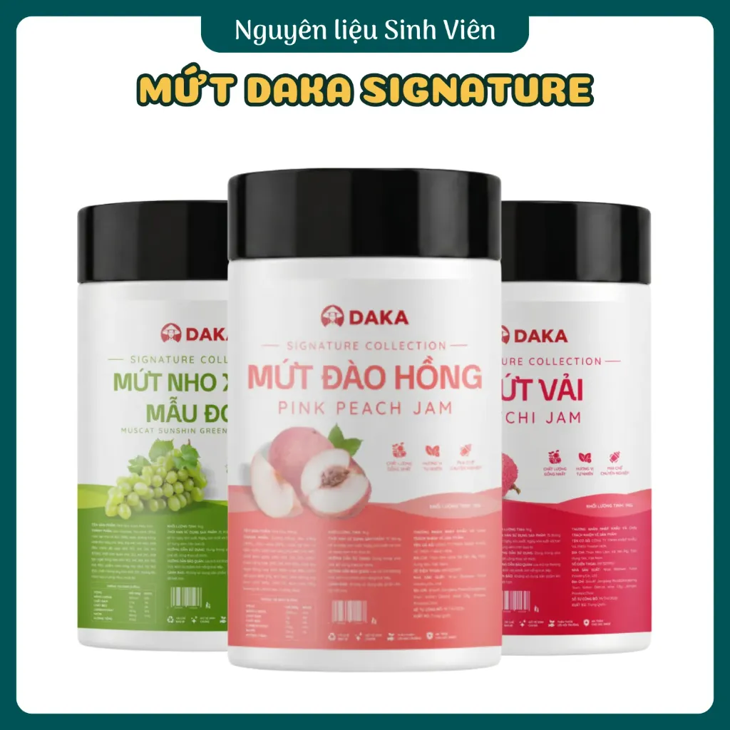 Mứt trái cây Daka Signature Collection